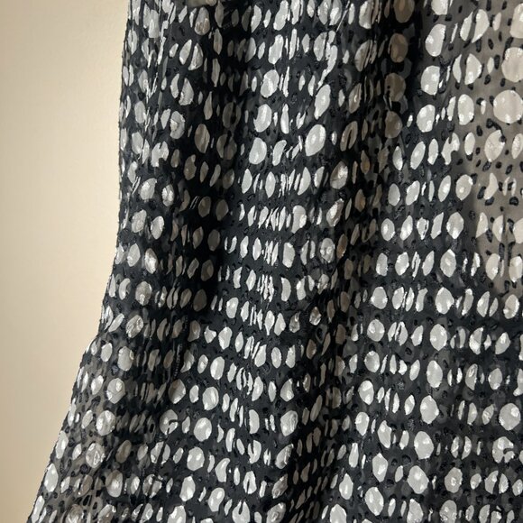 ba&sh Baldwin Printed V Back Blouse NWT - Picture 7 of 9